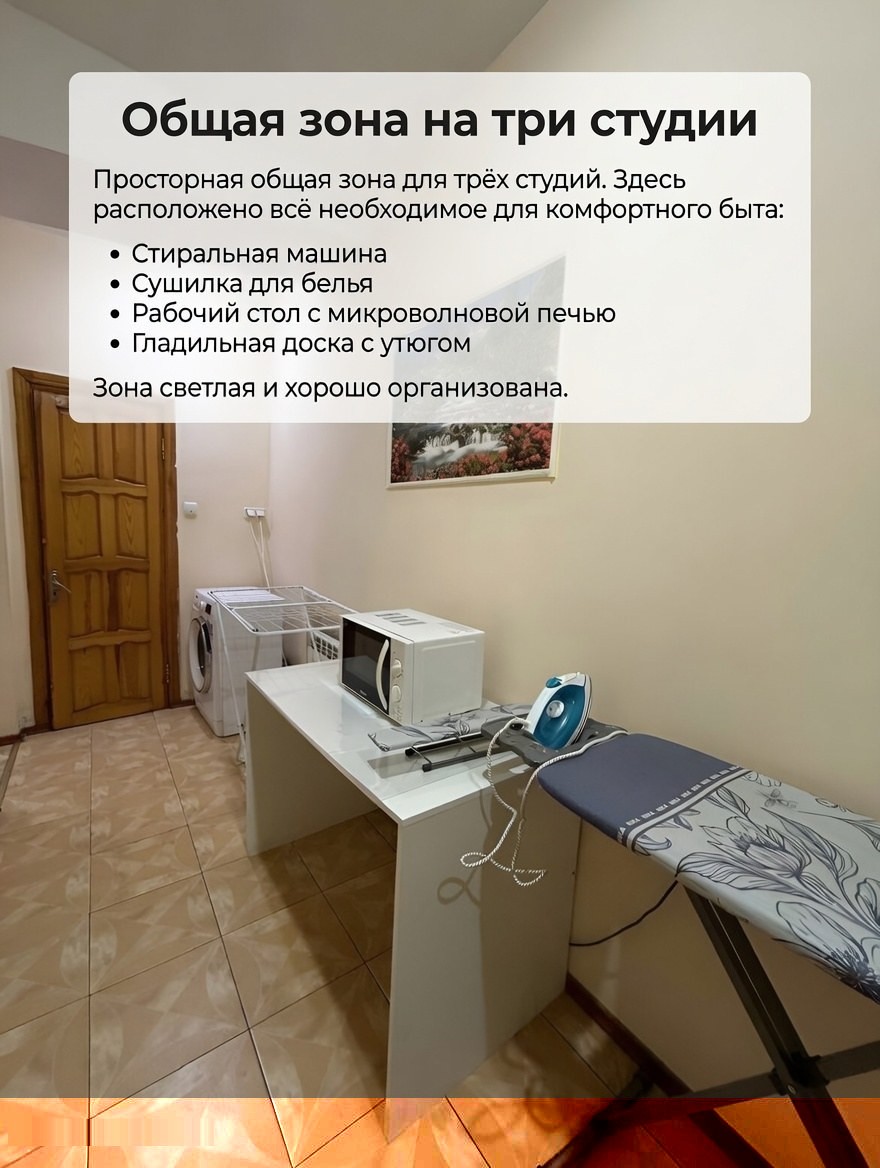 Комната с личным сан узлом и кухней на этаже — фото 8