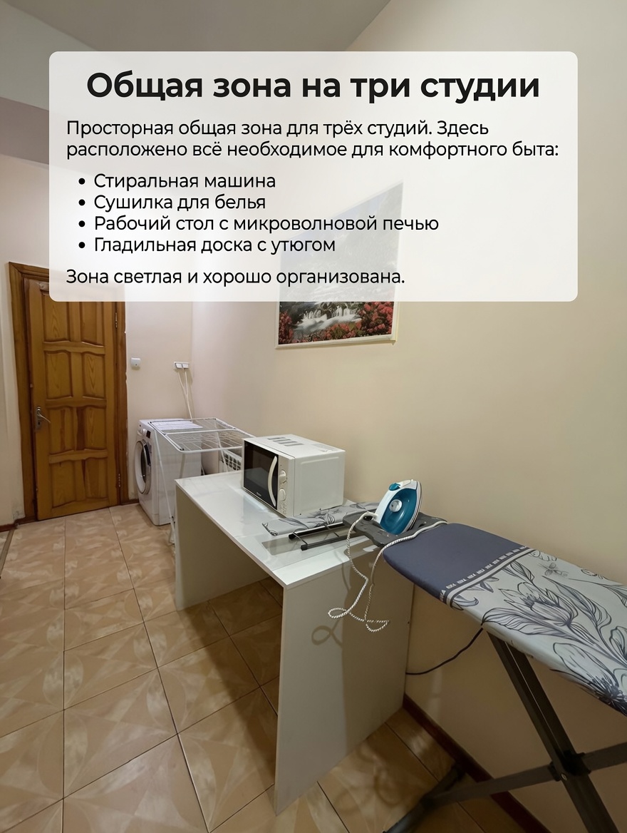 Комната с личным сан узлом и кухней на этаже — фото 7